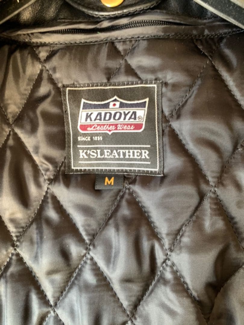 KADOYA ライダースジャケット Mサイズ