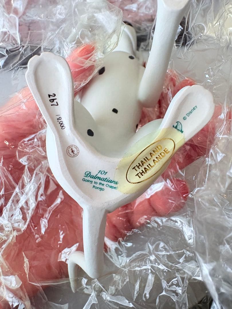 WDCC ディズニー 101匹わんちゃん ポンゴ&パーディタ フィギュア 陶器製