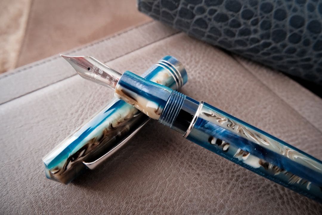 レオナルド ハワイ 14K シルバー leonardo hawaii 万年筆