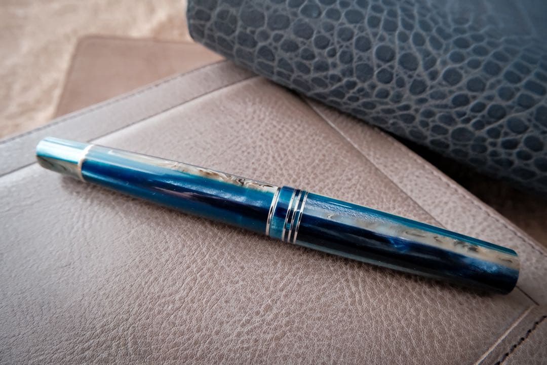 レオナルド ハワイ 14K シルバー leonardo hawaii 万年筆