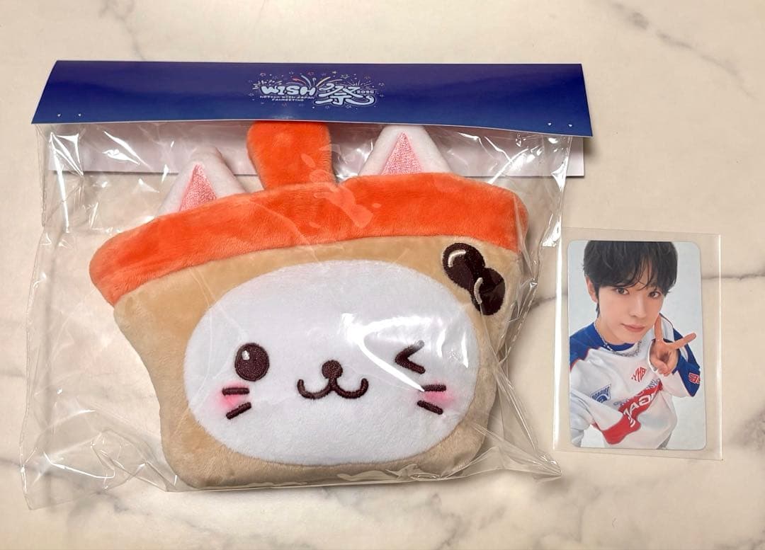 nct wish WISH祭 バブルニャン ポシェット ユウシ トレカ