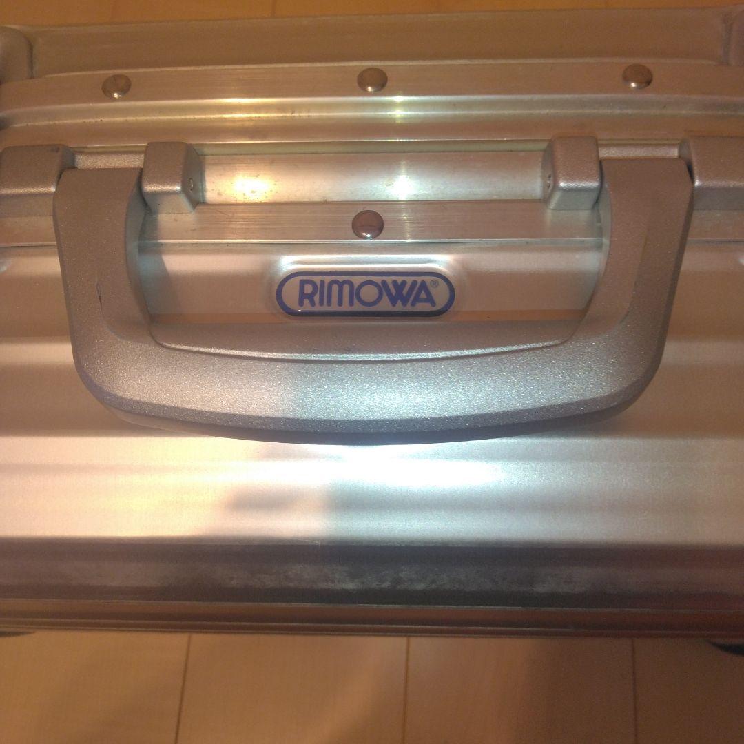RIMOWA トパーズ 929.52 青ロゴ キャリーケース 32L 二輪　廃盤