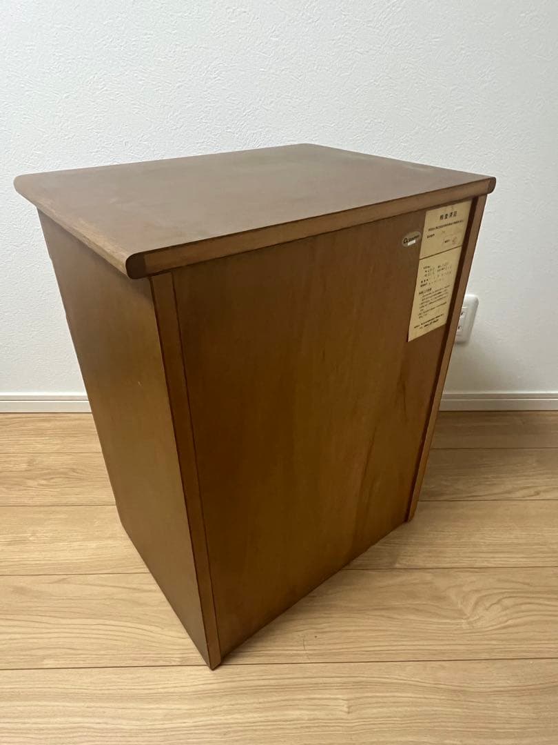 刑務所家具 ナラ材チェスト 5段収納