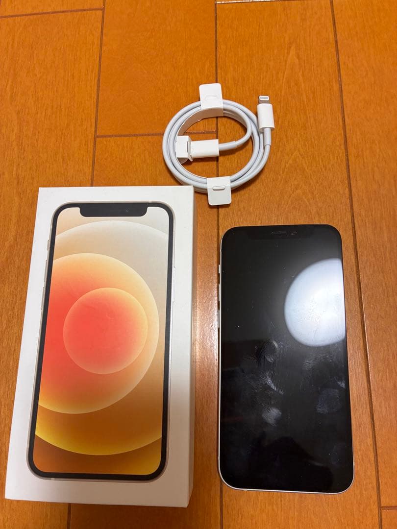Apple iPhone 12 mini ホワイト ジャンク品 部品取り 箱あり