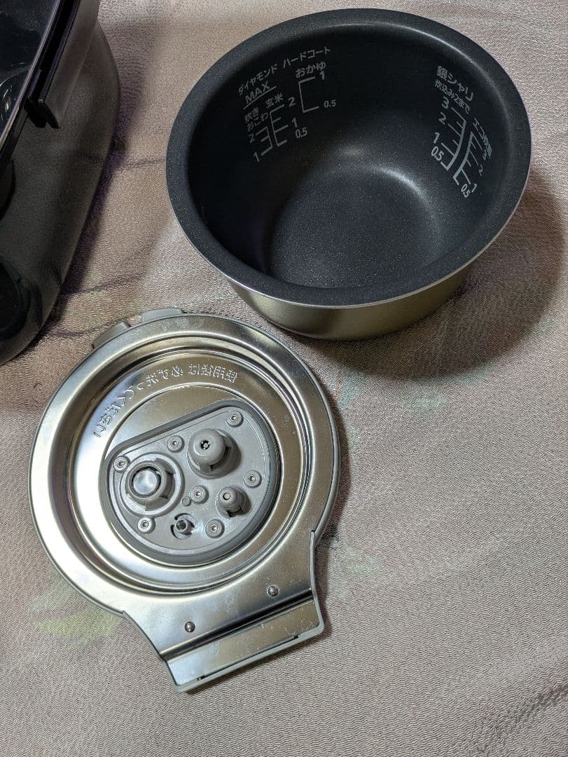 ヤスジイ Panasonic可変圧力IHジャー炊飯器SR-JX058-K