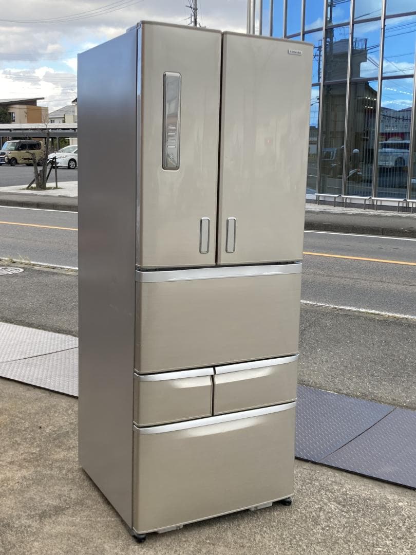 愛知岐阜/送料無料★東芝 548L冷蔵庫　GR-D55F-NT　2011年製