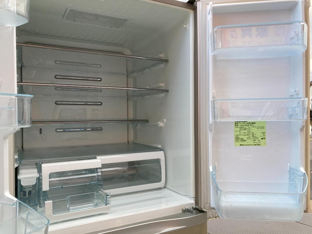 愛知岐阜/送料無料★東芝 548L冷蔵庫　GR-D55F-NT　2011年製