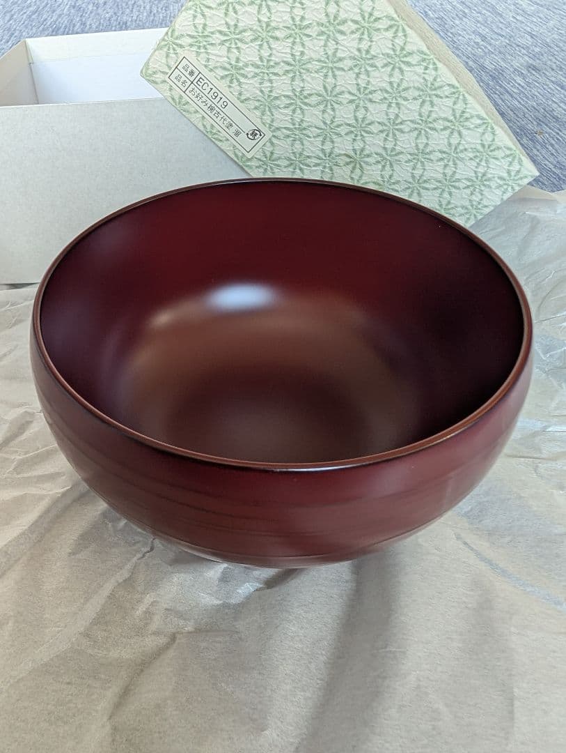 越前漆器　お好み椀 まり型 古代塗り 漆塗り 大椀 雑煮椀 越前塗り 越前漆器