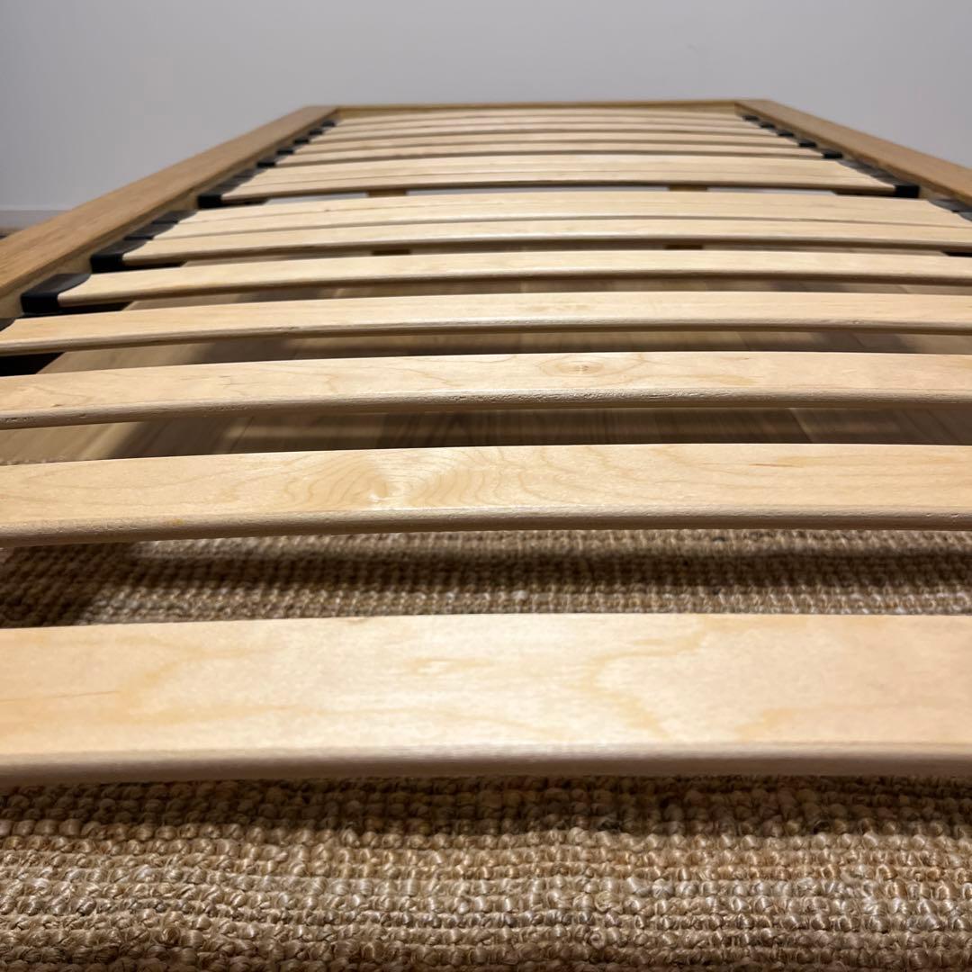 無印良品 ベッドフレーム・スモール・オーク材