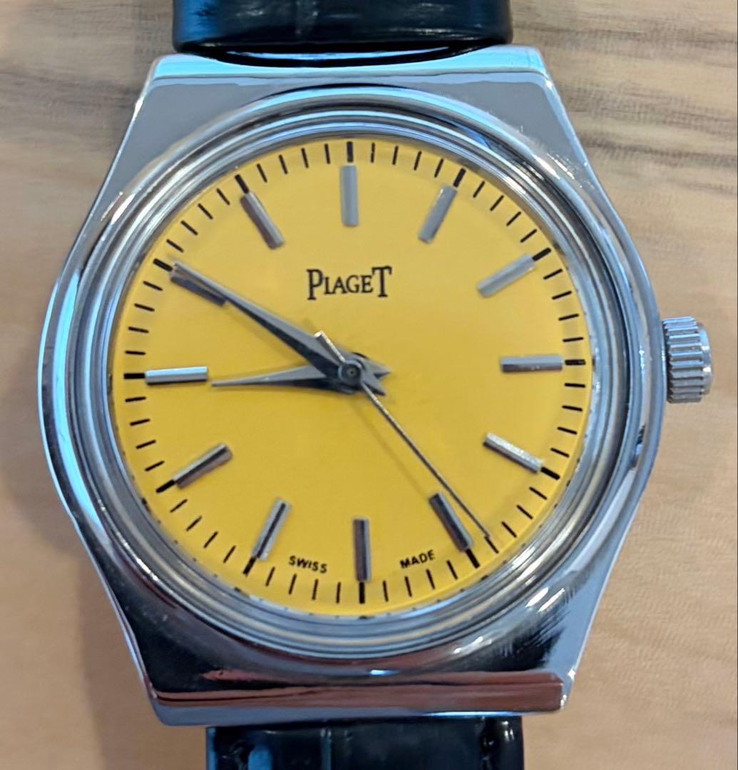 極美品 Piaget ピアジェ ヴィンテージ時計 イエロー