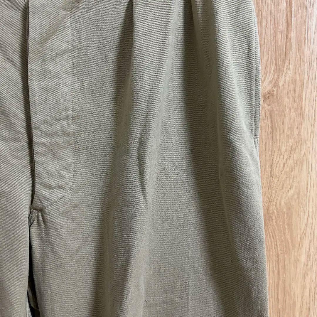フランス軍 M52 チノパン 後期型 2タック サイズ35 美品 デットストック