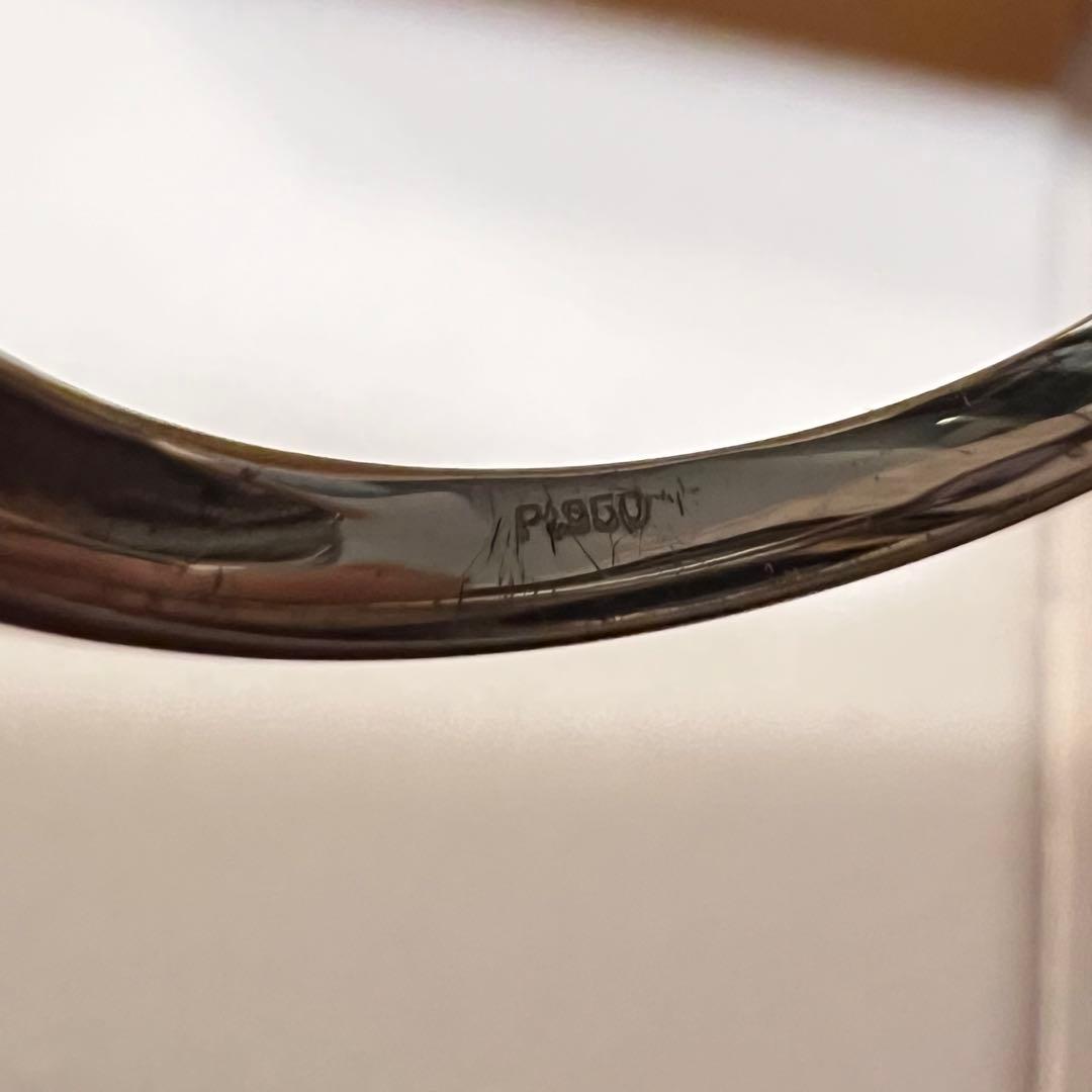 タンザナイトリング Pt950 #12