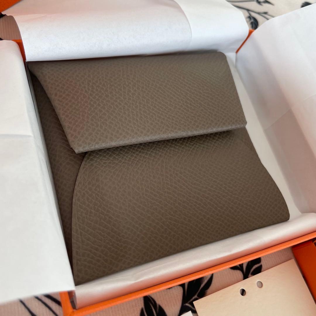 新品HERMES バスティア エトゥープ