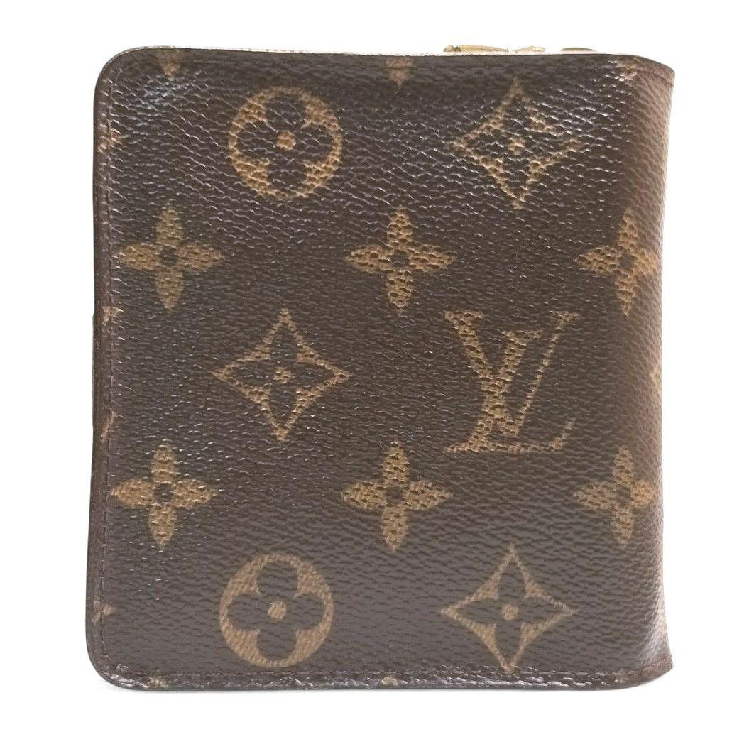 モノグラム コンパクトジップ 二つ折り財布 財布 ルイヴィトン M61667