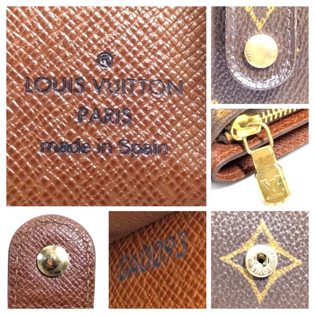 モノグラム コンパクトジップ 二つ折り財布 財布 ルイヴィトン M61667