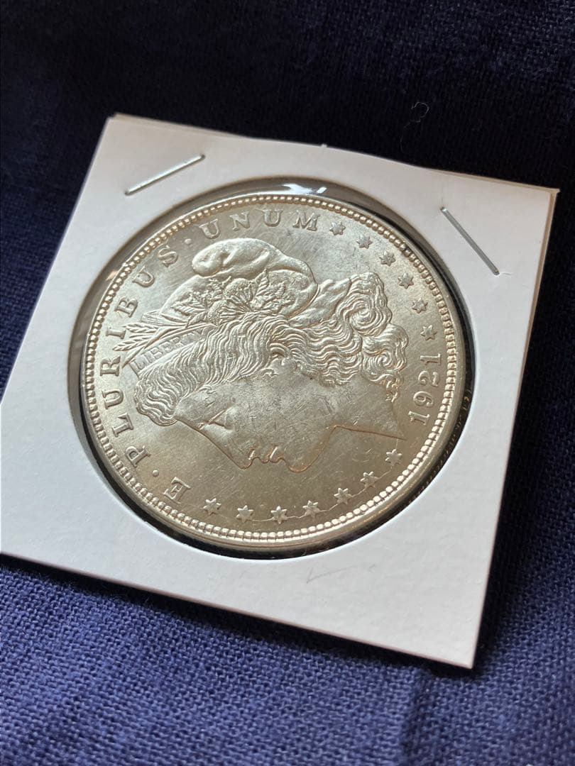 1921年　モルガン・ダラー 銀貨　アメリカ