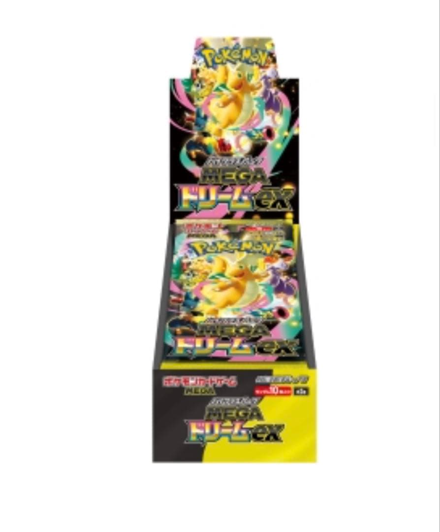 完全未開封❤️ポケモンカードゲームMEGAドリームex BOXシュリンク付き