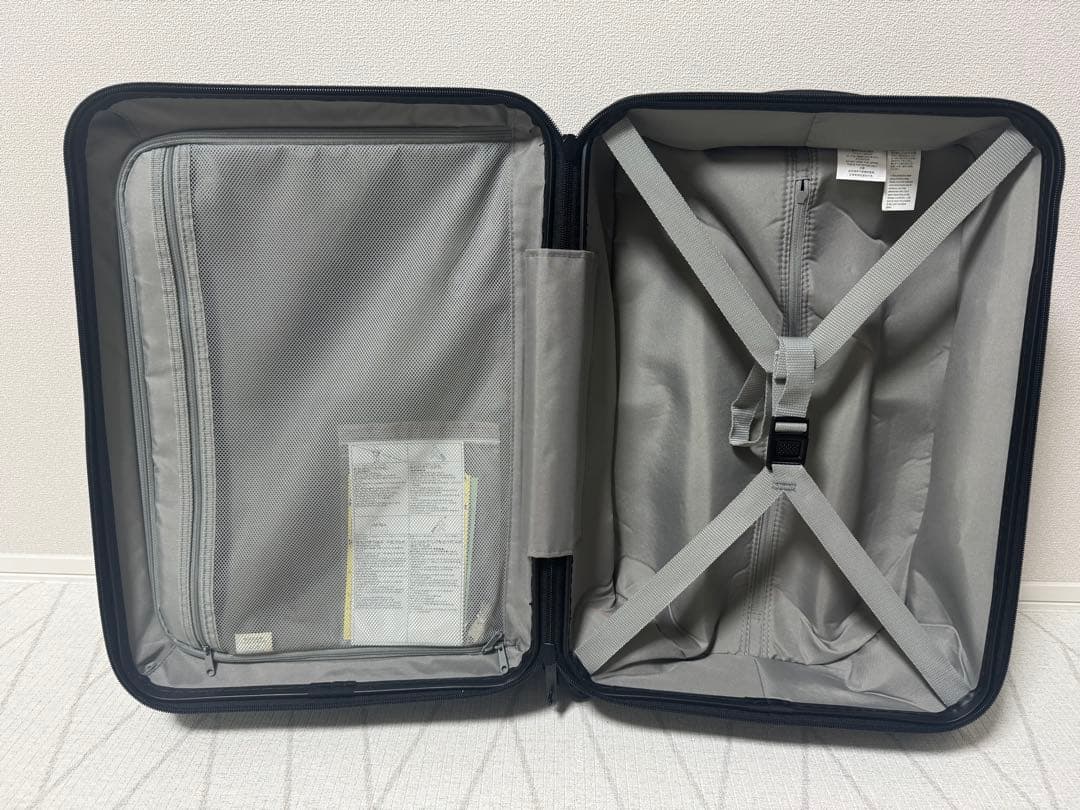 無印良品 キャリーケース ブラック 36L 機内持ち込み スーツケース