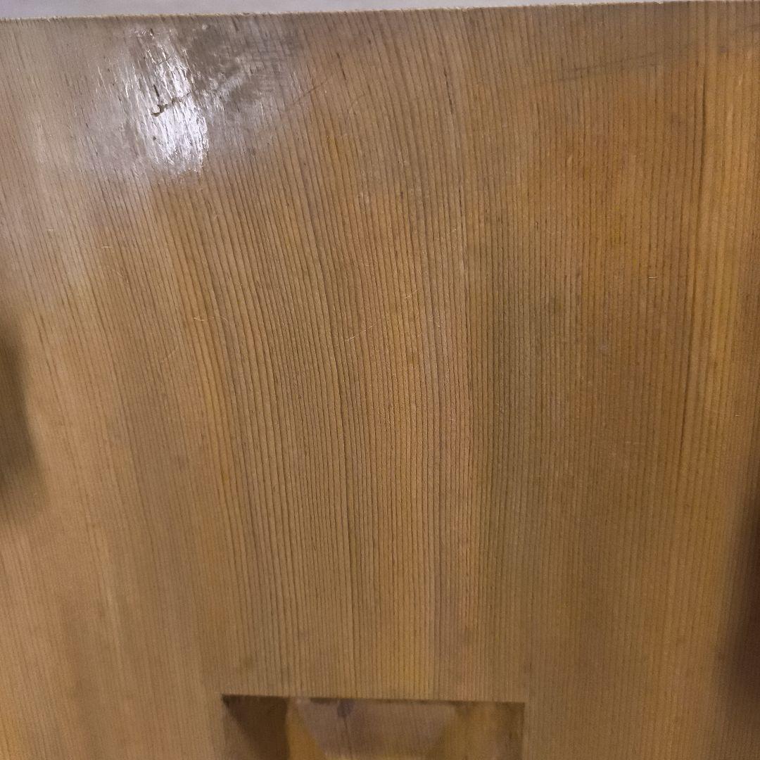 【囲碁 足付 高級碁盤】貴重 極厚 5寸6分 本榧 天地柾目 へそ有り