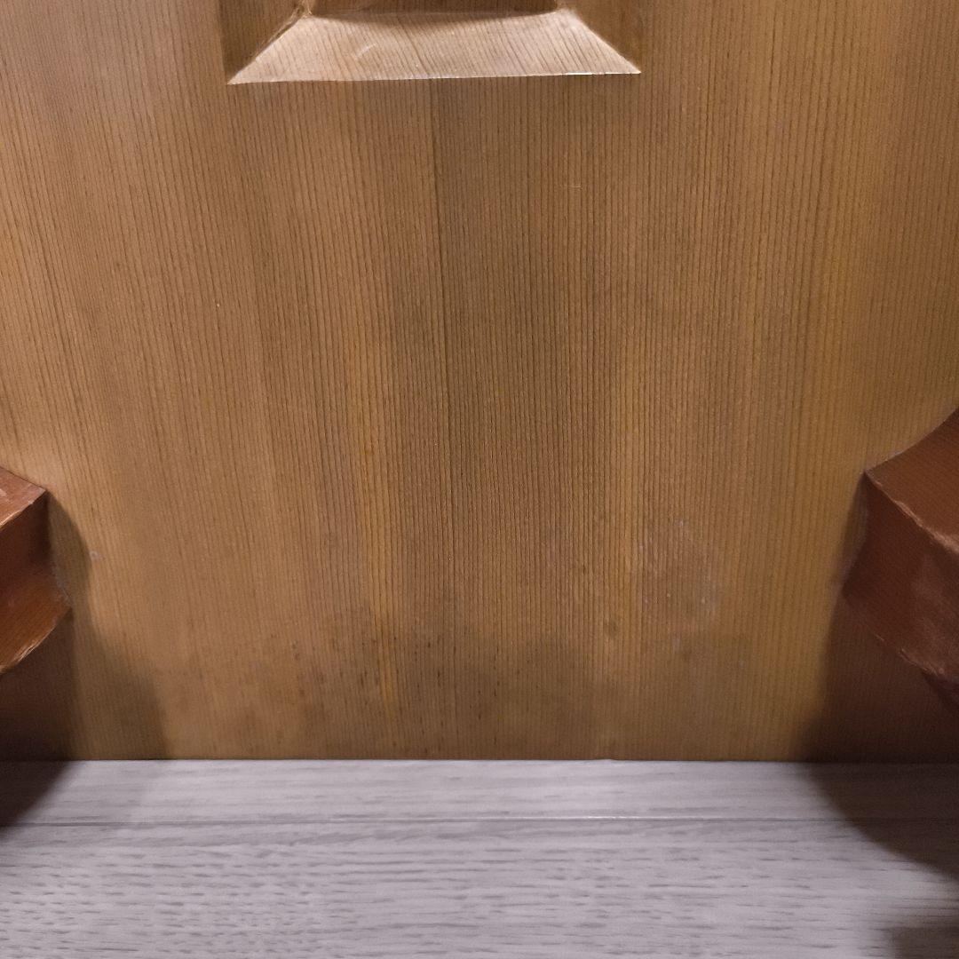 【囲碁 足付 高級碁盤】貴重 極厚 5寸6分 本榧 天地柾目 へそ有り