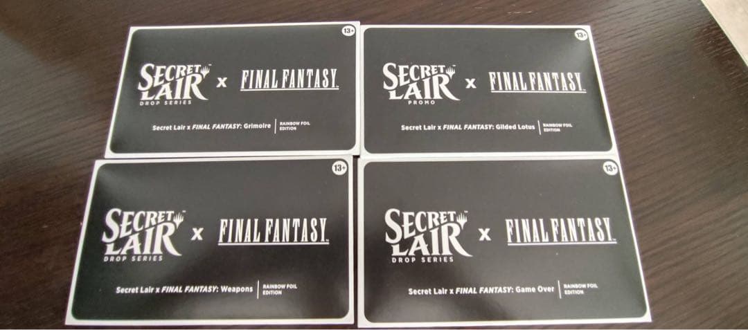 MTG Secret Lair x FF Foil仕様 全セット 未開封