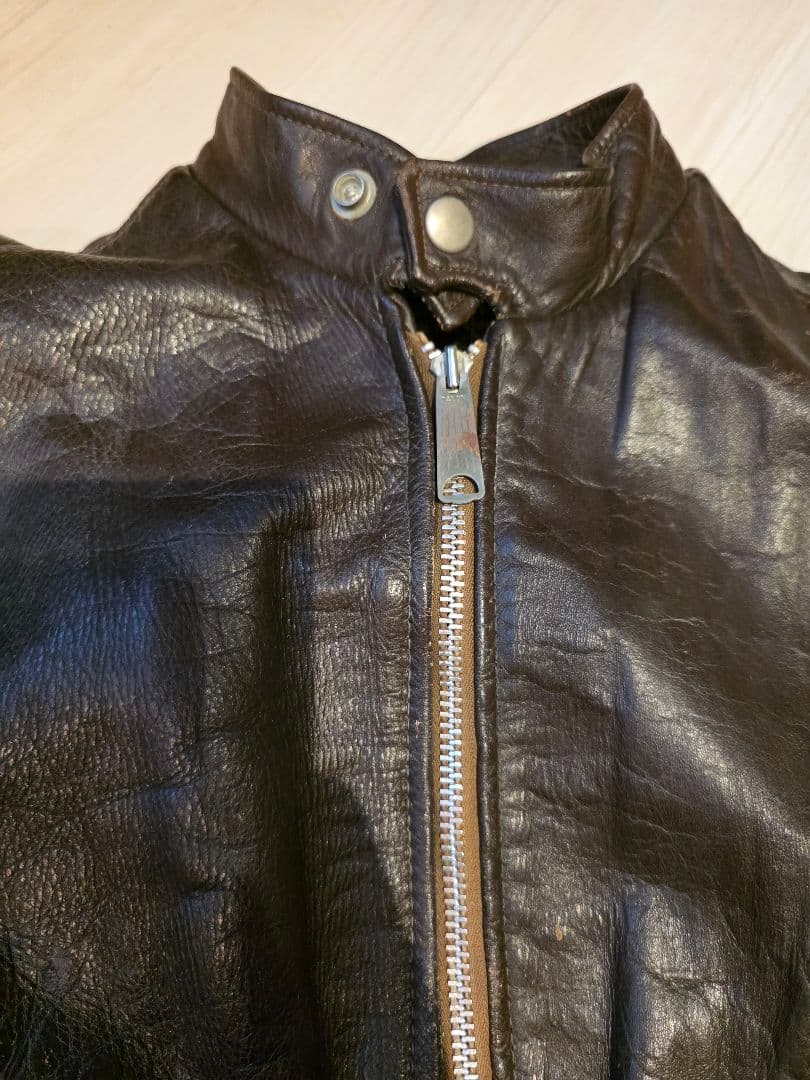 vintage Schott シングルライダースジャケット