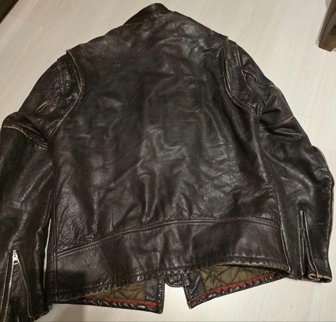 vintage Schott シングルライダースジャケット