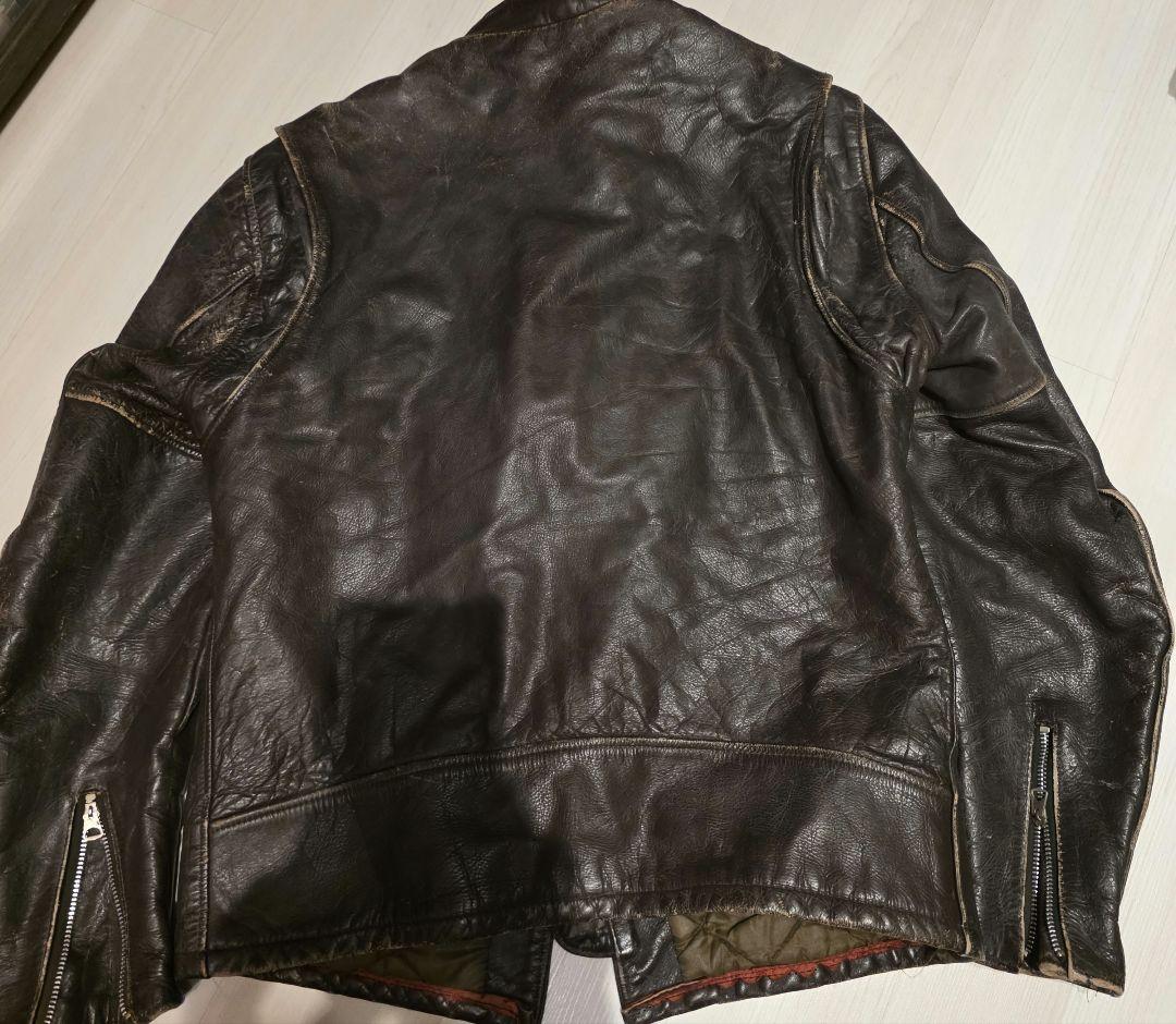 vintage Schott シングルライダースジャケット