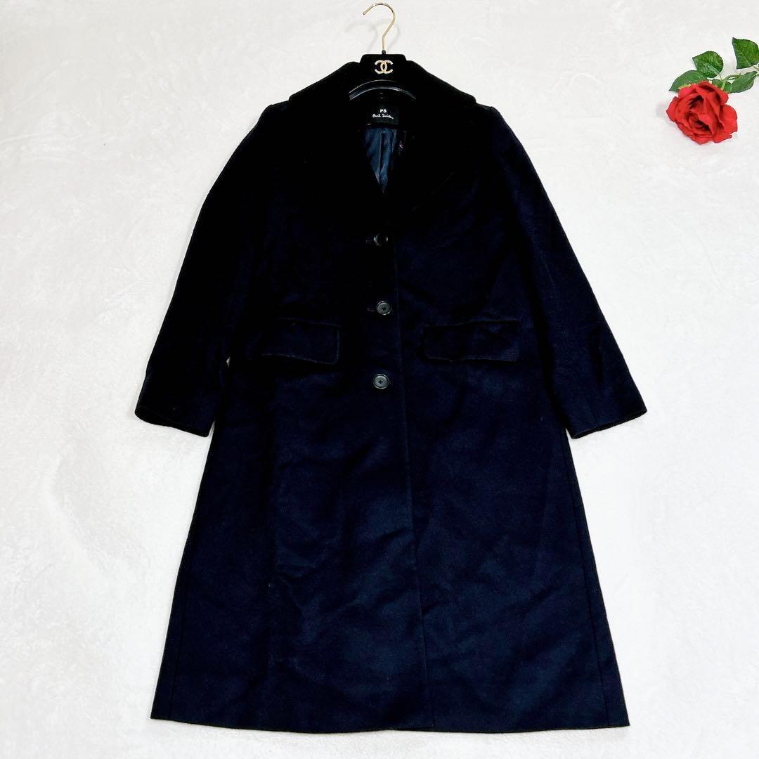 ほぼ未使用✨　ポールスミス　現行　チェスターコート　ダークネイビー　2way