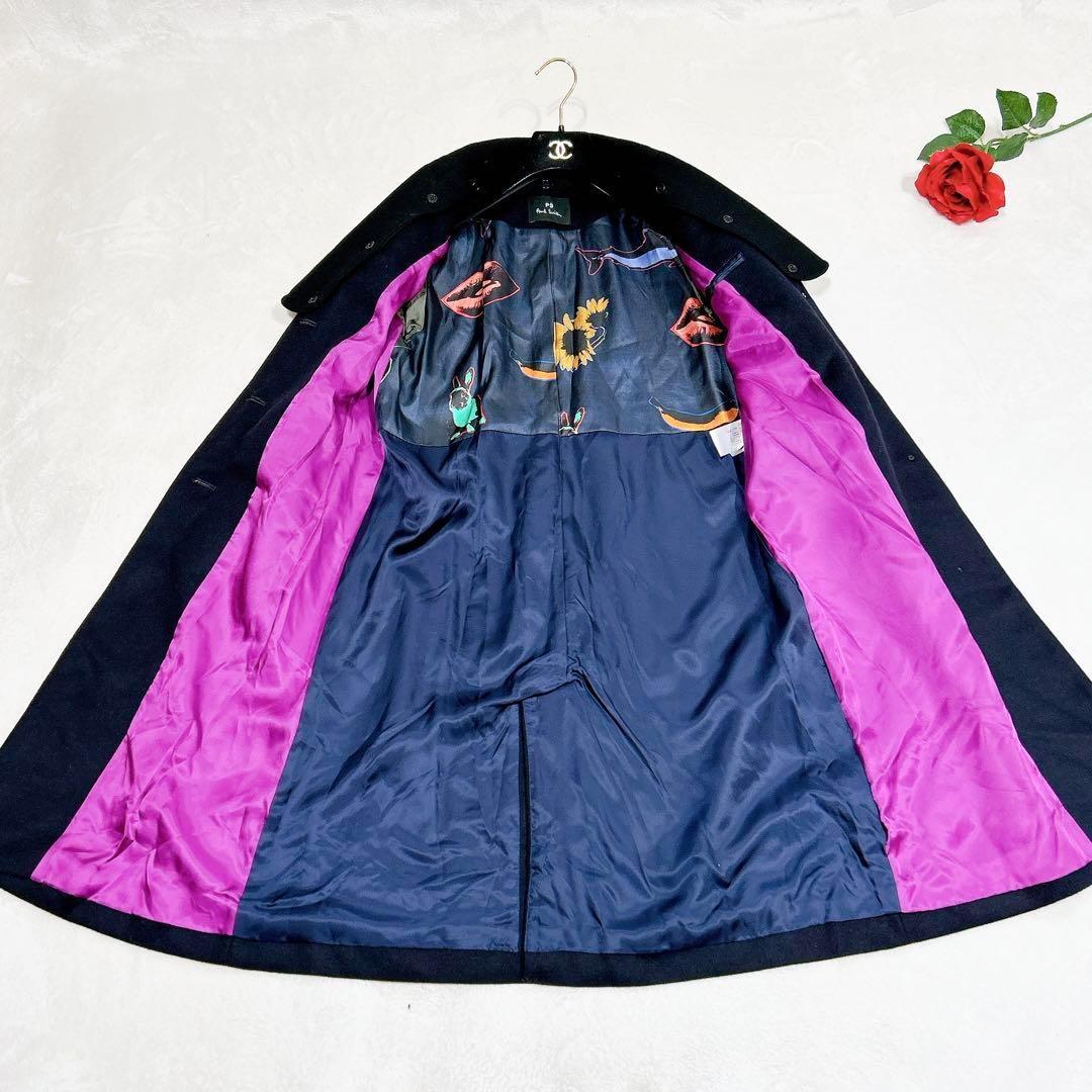 ほぼ未使用✨　ポールスミス　現行　チェスターコート　ダークネイビー　2way