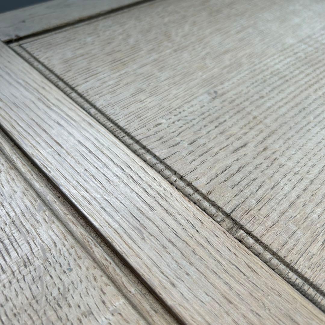 フランスアンティーク オーク剥離 コンソールテーブル 壁付 店舗什器　40-Ｂ