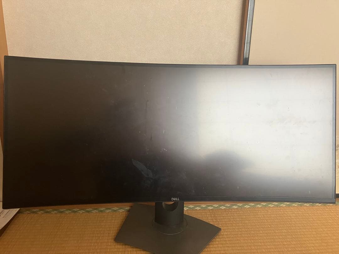 デル　37.5インチ 曲面モニター