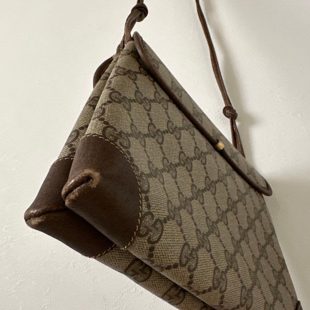 Gucci ショルダーバッグ ベージュ キャンバス