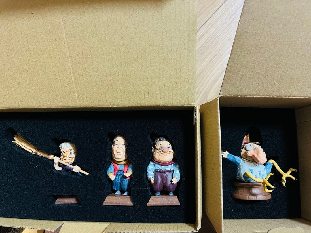 【セット】ジブリ美術館限定　君たちはどう生きるか　フィギュア