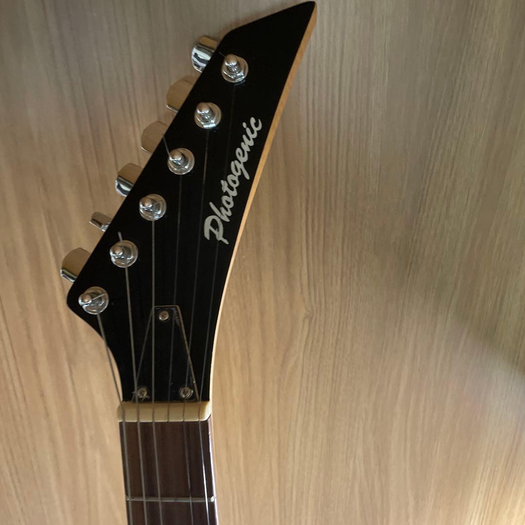 【音出し未確認】Photogenic エレキギター ストラトタイプ シルバー