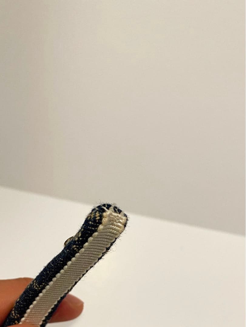 【タグ付・未使用】GUCCI GGデニム　カチューシャ