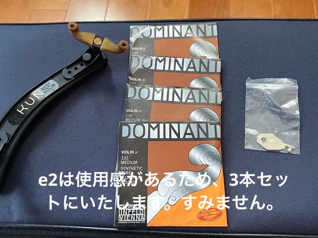 ともしべ　バイオリン　ピグマリウス　デリウス　4/4 付属品セット