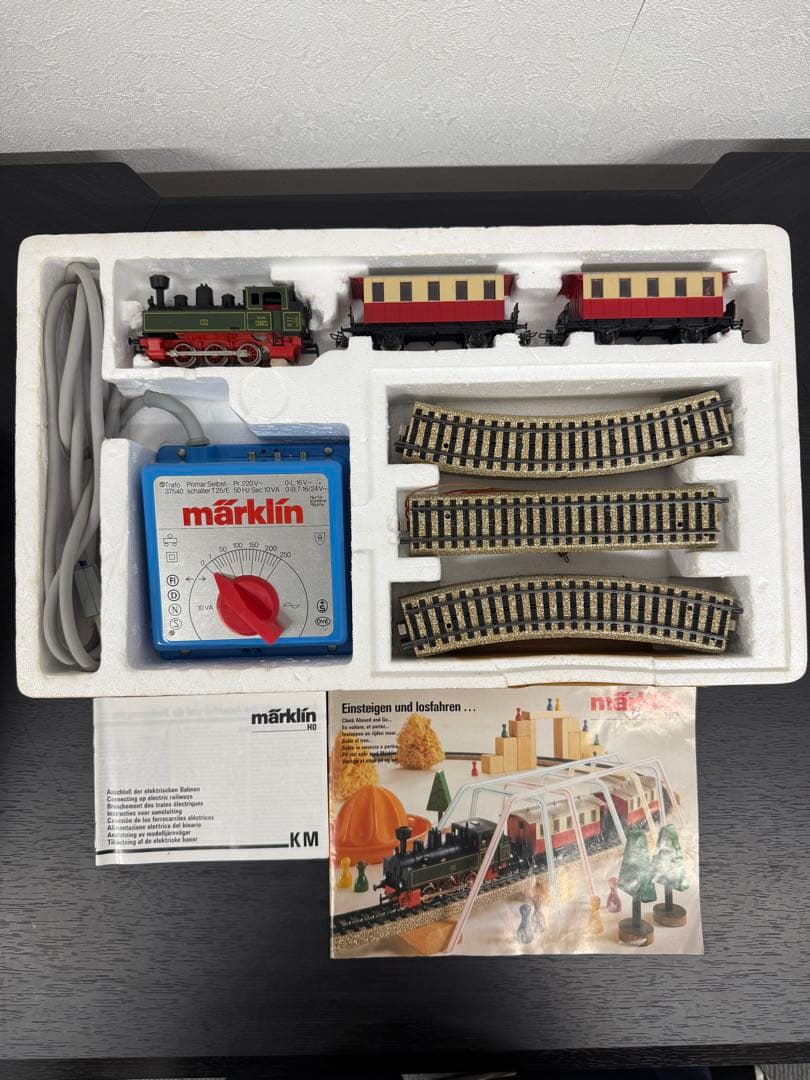★レトロ希少★ Märklin HO M2900 蒸気機関車セット 変圧器付
