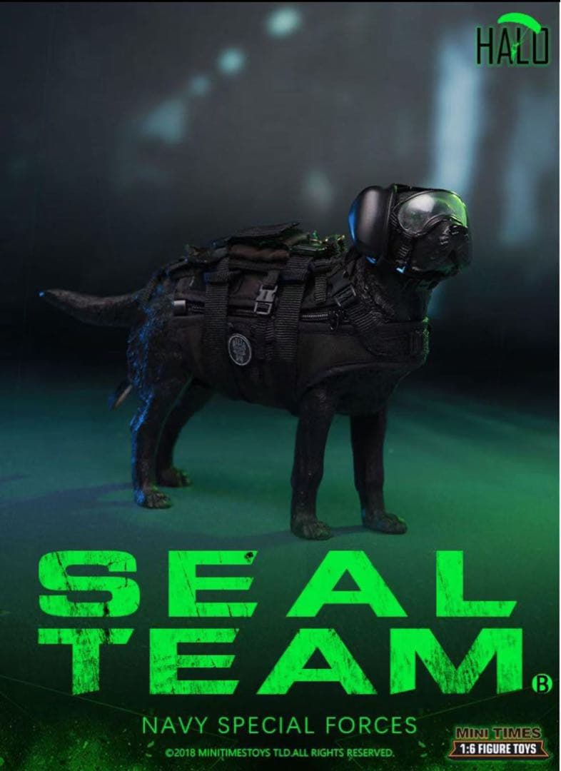 ミリタリー HALO SEAL TEAM NAVY SPECIAL FORCES 1/6