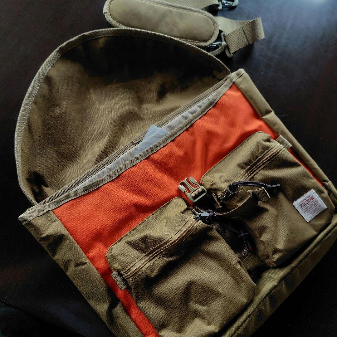〈新品 FILSON Surveyor Messenger Bag　高級ポーチ付