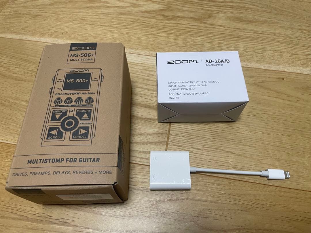 ZOOM MULTISTOMP MS-50G+ 3点セット