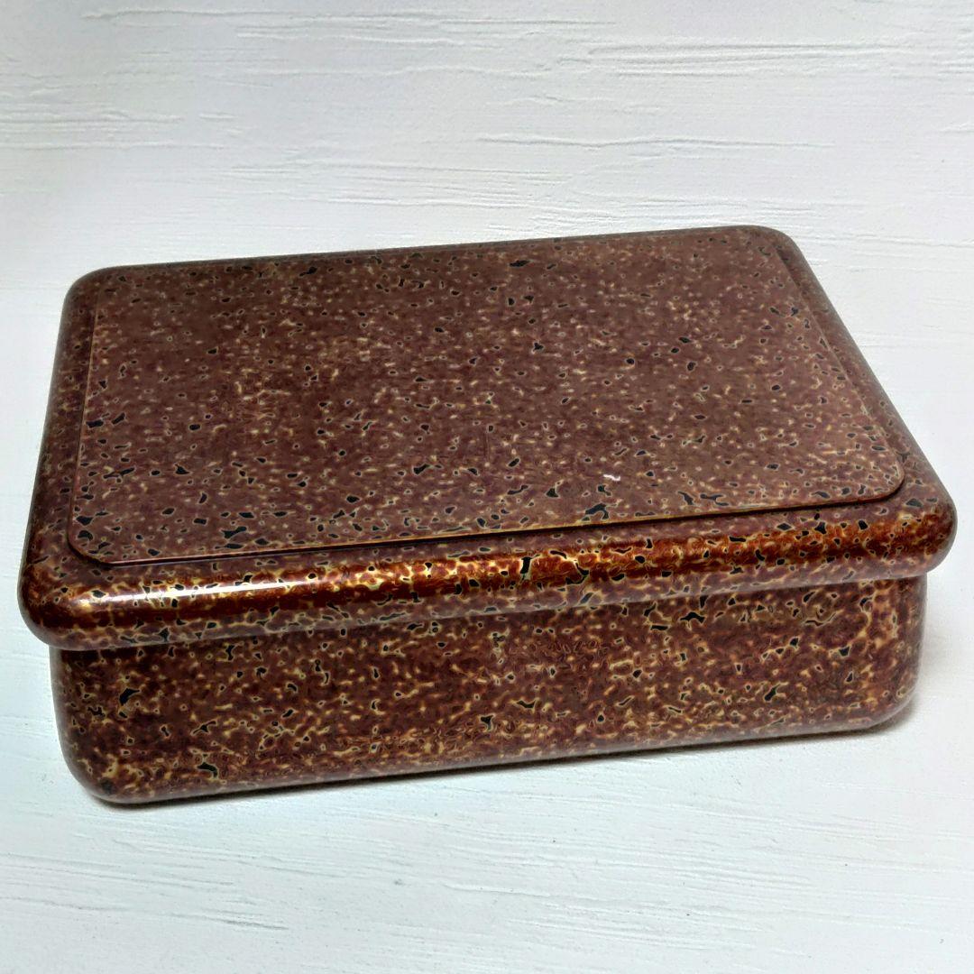 茶櫃　角茶櫃　津軽塗　金虫喰塗　木製　漆器　漆塗　コ上