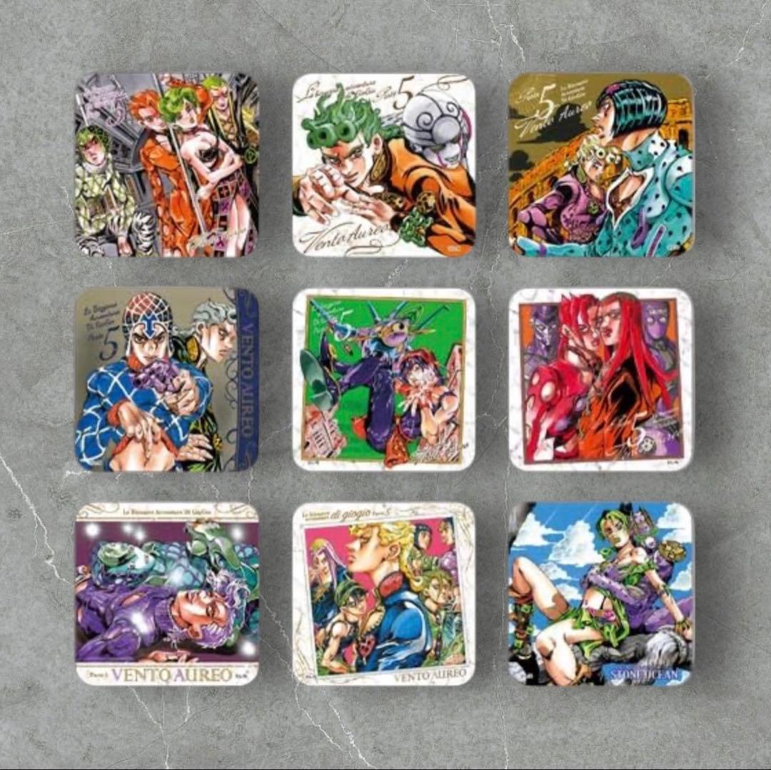 ジョジョ展　アートコースター48枚コンプリートセット