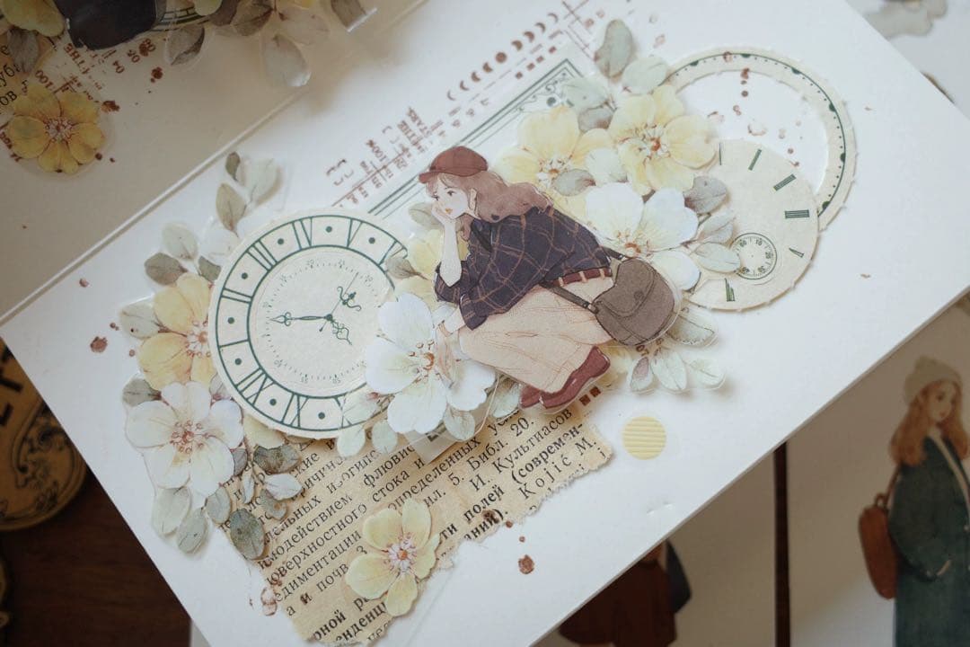 ⭐️SALE⭐️壹洱原创《我的冬季》海外マスキングテープ　マステ 【2154】