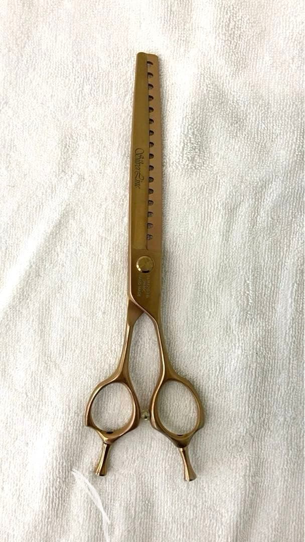 シルバーライン ゴールドパンパン7インチ　シザー　研ぎ後未使用