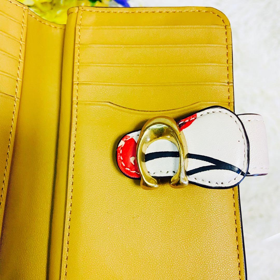 COACH✨コーチ✨財布✨チェリー✨タビー✨ウォレット✨ラメ✨さくらんぼ✨本革