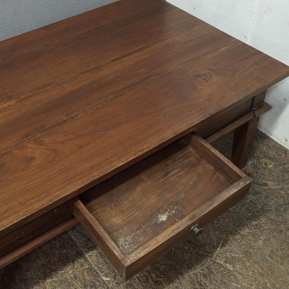 【チークローテーブル 】アジアン アンティーク バリ家具 古材アンティークレトロ