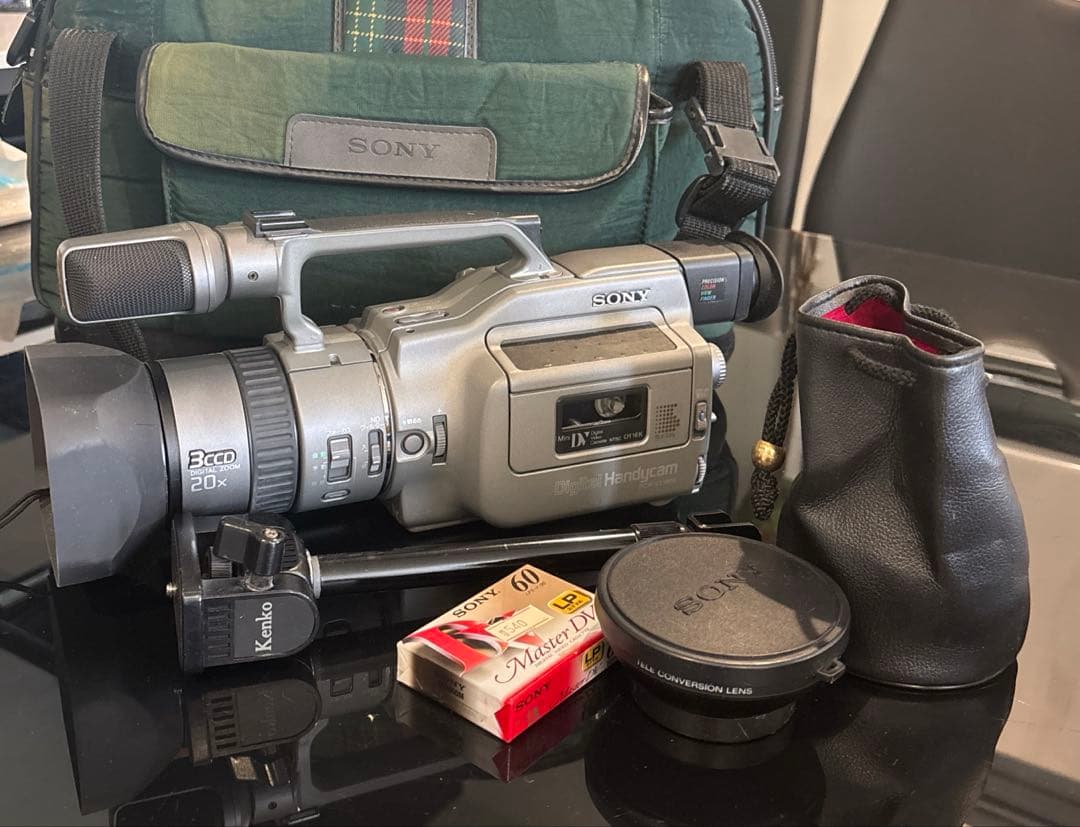 ジャンク品】SONY DCR-VX1000 デジタルビデオカメラレコーダー