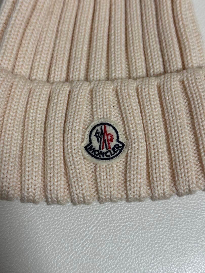 MONCLER フォックスファーニット帽