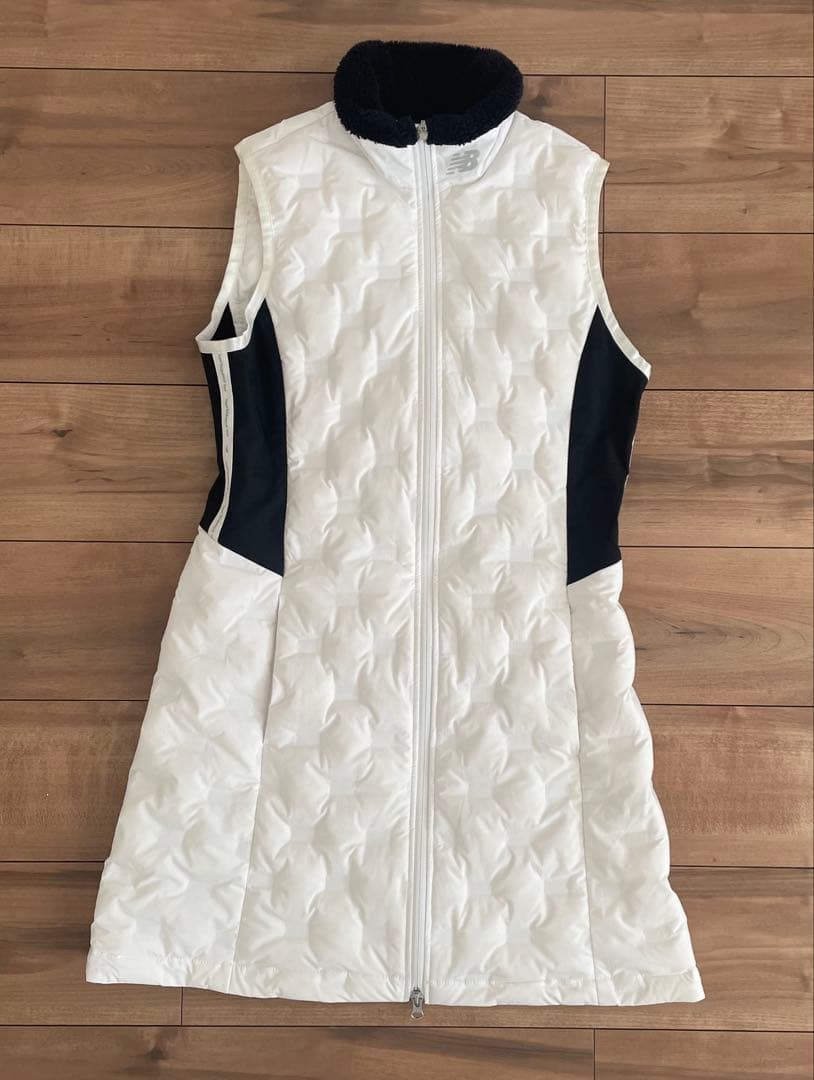 ニューバランスゴルフ 吸湿発熱ライトダウンノースリーブワンピース